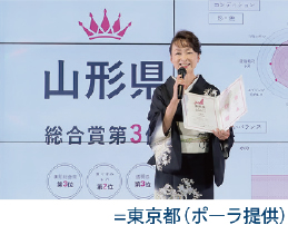 美肌県グランプリ 山形県、総合３位に