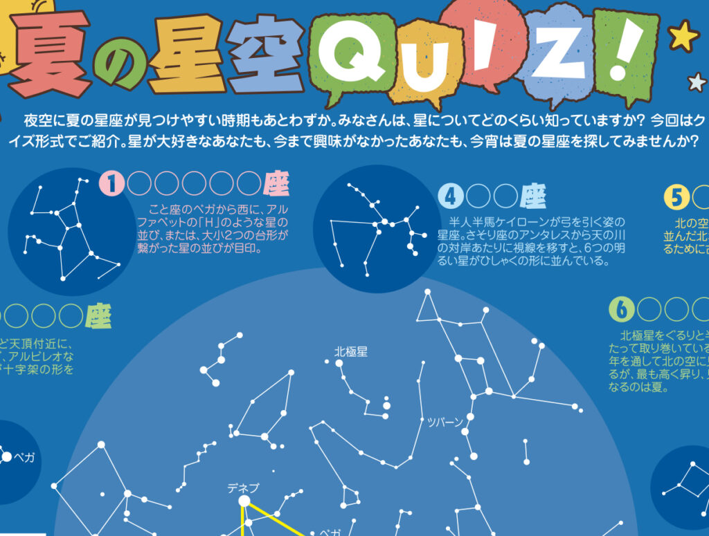 夏の星空QUIZ！