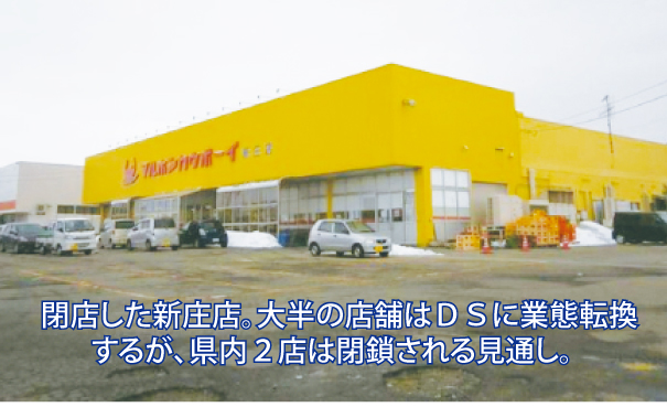 食品スーパーのマルホンカウボーイ　県内7店・県外13店 24日に一斉閉店